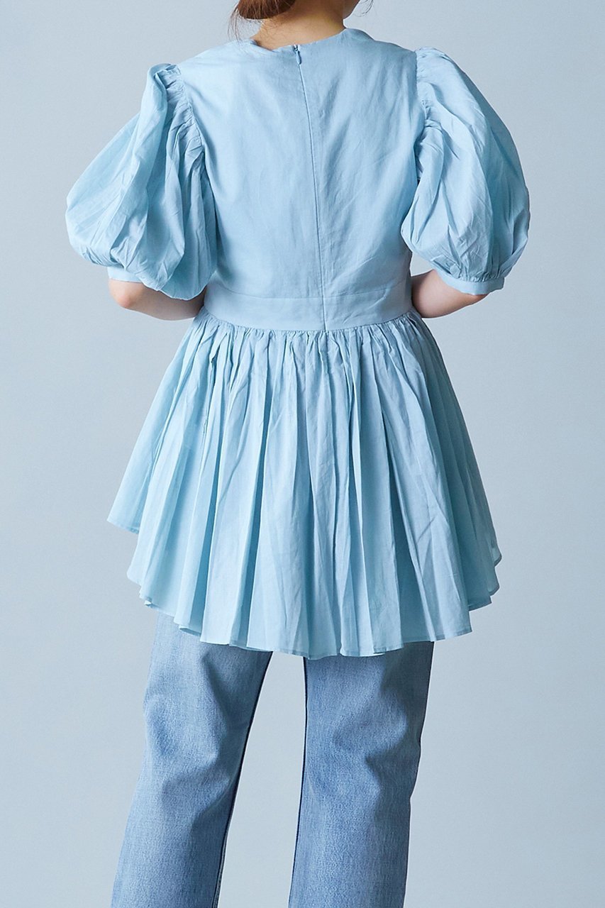 【プルミエ アロンディスモン/1er Arrondissement】の【MARIHA】ブラウス 人気、トレンドファッション・服の通販 founy(ファニー) 　ファッション　Fashion　レディースファッション　Fashion for Women　トップス・カットソー　Cut & Sew Tops　シャツ・ブラウス・オフィスカジュアル　Elegant Blouses & Button-Ups　ギャザー　Gathered, Ruffled　サマー　Summer, Summer Style　ショート　Short, Short Length　シンプル　Simple, Minimal　スリーブ　Sleeve, Long Sleeve / Short Sleeve　ハーフ　Half, Half-Length　other-7|ID: prp329100003983735 ipo3291000000036725044