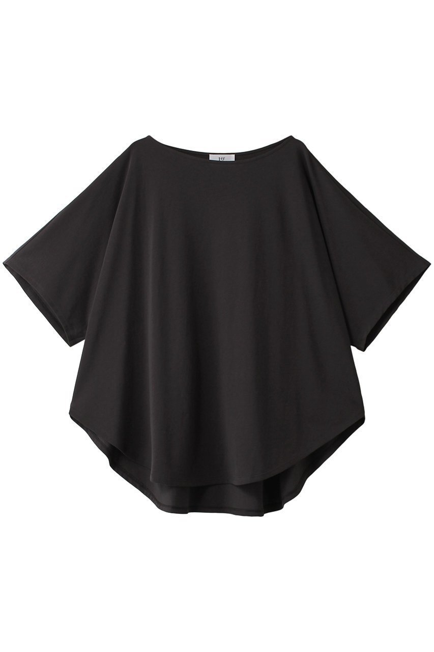 【プルミエ アロンディスモン/1er Arrondissement】のヴィンテージ天竺プルオーバー インテリア・キッズ・メンズ・レディースファッション・服の通販 founy(ファニー) 　ファッション　Fashion　レディースファッション　Fashion for Women　トップス・カットソー　Cut & Sew Tops　シャツ・ブラウス・オフィスカジュアル　Elegant Blouses & Button-Ups　カジュアルプルオーバー・ニットトップス　Pullovers & Knit Tops / Casual Pullovers　ショート　Short, Short Length　スリーブ　Sleeve, Long Sleeve / Short Sleeve　ボトム　Bottoms, Lower Wear　ヴィンテージ　Vintage Style　夏　Summer　ビジネス 仕事 通勤　Business / Work / Commuting　チャコールグレー|ID: prp329100003983747 ipo3291000000035367983