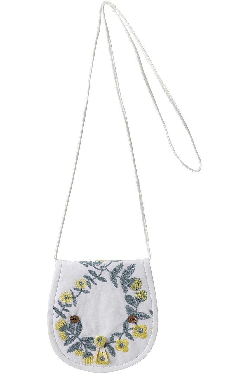 【ミナ ペルホネン/mina perhonen / KIDS】の【KIDS】flower crown ショルダーバッグ グレー F 人気、トレンドファッション・服の通販 founy(ファニー) 　ファッション　Fashion　キッズファッション　Fashion for Kids　おすすめ　Recommended / Our Picks　ポーチ　Pouch, Small Case　 other-1|ID: prp329100003985172 ipo3291000000036192200