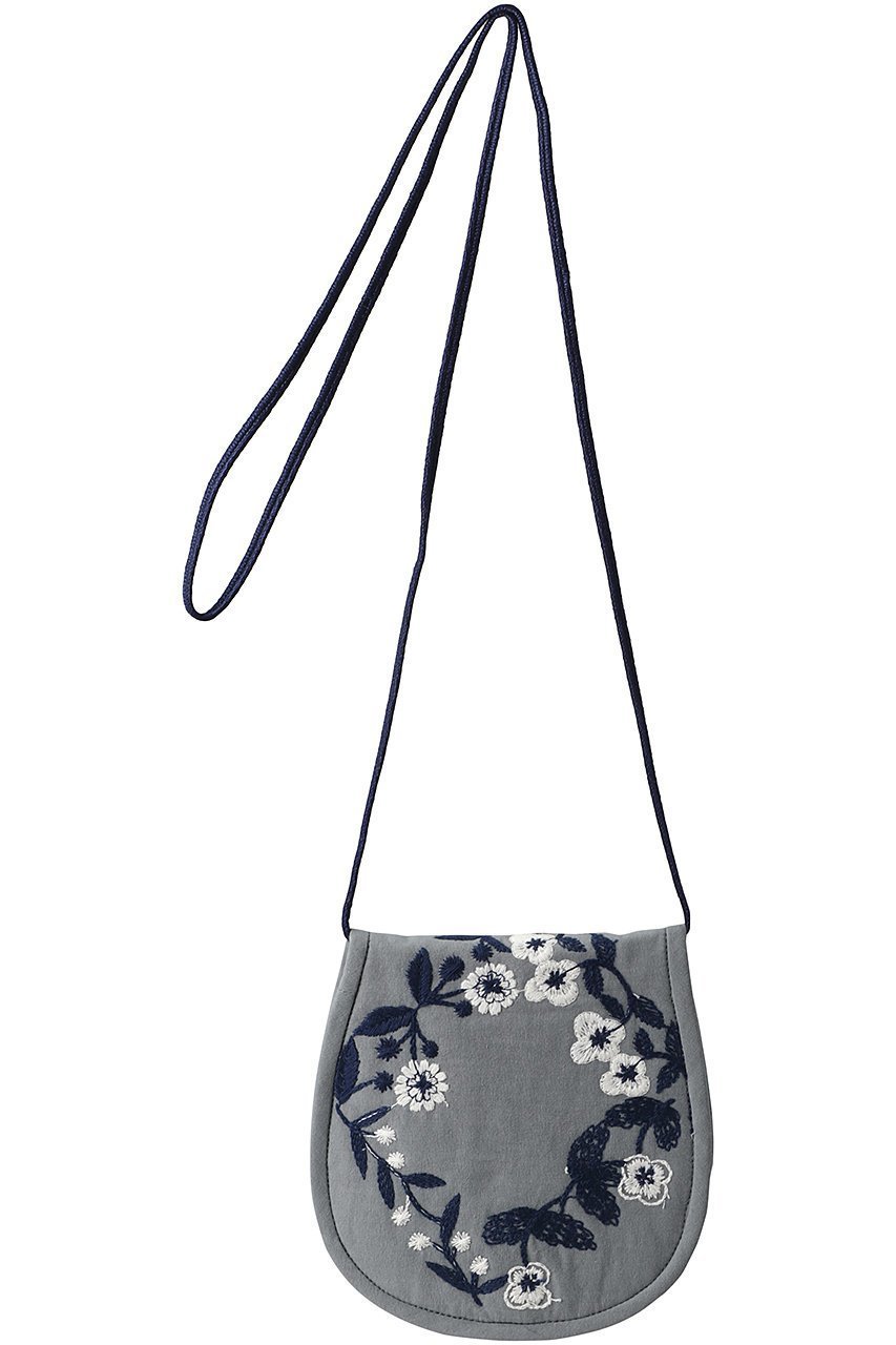 【ミナ ペルホネン/mina perhonen / KIDS】の【KIDS】flower crown ショルダーバッグ グレー F 人気、トレンドファッション・服の通販 founy(ファニー) 　ファッション　Fashion　キッズファッション　Fashion for Kids　おすすめ　Recommended / Our Picks　ポーチ　Pouch, Small Case　other-2|ID: prp329100003985172 ipo3291000000036192204