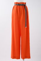 【エンフォルド/ENFOLD】のSoft Linen ベルトワイド TR/トラウザー・パンツ オレンジ|ID: prp329100003987983 ipo3291000000036867385