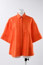 【エンフォルド/ENFOLD】のSoft Linen 立体5分袖 SH/シャツ オレンジ|ID: prp329100003987984 ipo3291000000032909100