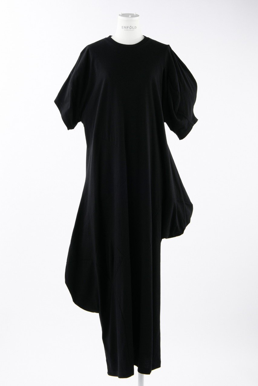 【エンフォルド/ENFOLD】のソフト天竺 立体Wave DRS/ドレス 人気、トレンドファッション・服の通販 founy(ファニー) 　ファッション　Fashion　レディースファッション　Fashion for Women　ワンピース　Dresses　フォーマル・パーティードレス・結婚式用ドレス　Elegant & Casual Dresses　チュニック　Tunic Tops & Dresses　カットソー　Cut and Sewn Top　チュニック　Tunic, Long Top　ドレス　Dress, One-Piece　パターン　Pattern, Design Print　ベーシック　Basic, Essential　モチーフ　Motif, Design Theme　ロング　Long, Long-Length　 other-1|ID: prp329100003987985 ipo3291000000032898465