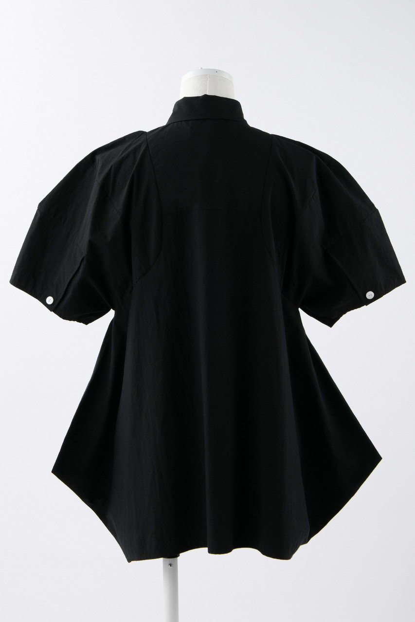 【エンフォルド/ENFOLD】のWashedタイプライター シルエット SH/シャツ 人気、トレンドファッション・服の通販 founy(ファニー) 　ファッション　Fashion　レディースファッション　Fashion for Women　トップス・カットソー　Cut & Sew Tops　シャツ・ブラウス・オフィスカジュアル　Elegant Blouses & Button-Ups　ショート　Short, Short Length　スリーブ　Sleeve, Long Sleeve / Short Sleeve　タイプライター　Typewriter Fabric, Crisp Cotton　パターン　Pattern, Design Print　other-3|ID: prp329100003987993 ipo3291000000032909140