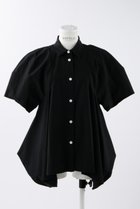 【エンフォルド/ENFOLD】のWashedタイプライター シルエット SH/シャツ ブラック|ID: prp329100003987993 ipo3291000000036740542