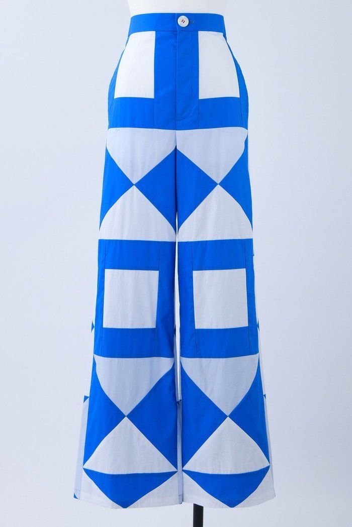 【ナゴンスタンス/nagonstans】のPach work ワイド PT/パンツ インテリア・キッズ・メンズ・レディースファッション・服の通販 founy(ファニー) https://founy.com/ ファッション Fashion レディースファッション Fashion for Women パンツ Pants & Trousers パッチワーク Patchwork, Mixed Fabric ワイド Wide, Wide Fit 切替 Switching, Contrast Panel |ID: prp329100003987995 ipo3291000000036751268