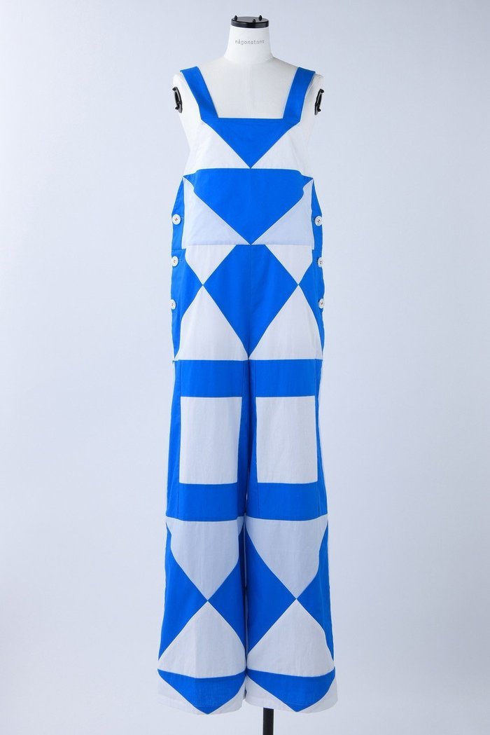 【ナゴンスタンス/nagonstans】のPach work サロペット インテリア・キッズ・メンズ・レディースファッション・服の通販 founy(ファニー) https://founy.com/ ファッション Fashion レディースファッション Fashion for Women パンツ Pants & Trousers おすすめ Recommended / Our Picks サロペット Overalls, Salopette タンク Tank Top, Sleeveless Top パッチワーク Patchwork, Mixed Fabric 切替 Switching, Contrast Panel |ID: prp329100003987996 ipo3291000000036867365