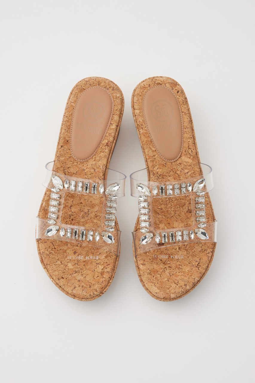 【スタッカート/STACCATO】のエムザコルクプラットフォーム 人気、トレンドファッション・服の通販 founy(ファニー) 　ファッション　Fashion　レディースファッション　Fashion for Women　コルク　Cork, Cork Material　サンダル　Sandals, Summer Shoes　ストーン　Stone, Gem-Like　吸水　Absorbent, Quick-Dry　夏　Summer　軽量　Lightweight, Ultra Light　other-3|ID: prp329100003988017 ipo3291000000034940655