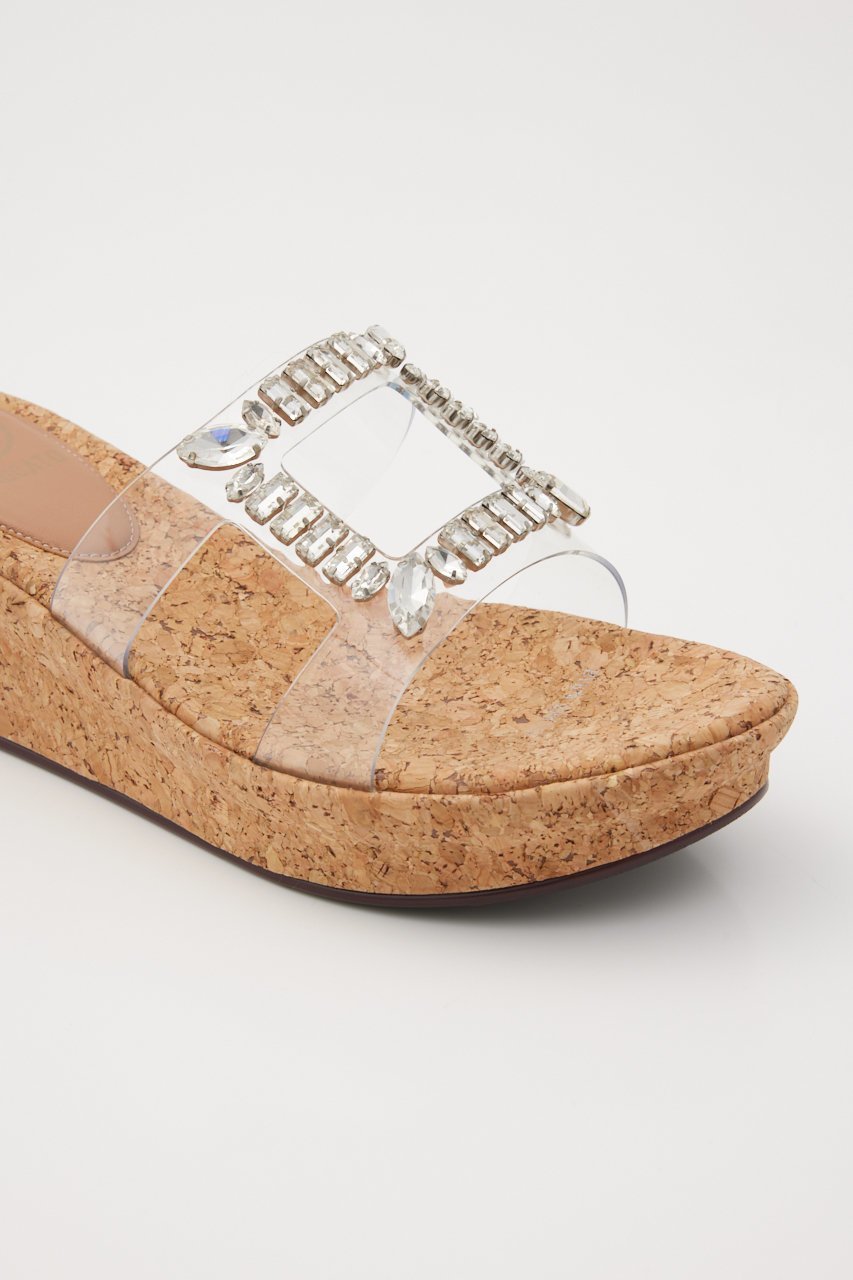 【スタッカート/STACCATO】のエムザコルクプラットフォーム 人気、トレンドファッション・服の通販 founy(ファニー) 　ファッション　Fashion　レディースファッション　Fashion for Women　コルク　Cork, Cork Material　サンダル　Sandals, Summer Shoes　ストーン　Stone, Gem-Like　吸水　Absorbent, Quick-Dry　夏　Summer　軽量　Lightweight, Ultra Light　other-7|ID: prp329100003988017 ipo3291000000034940659