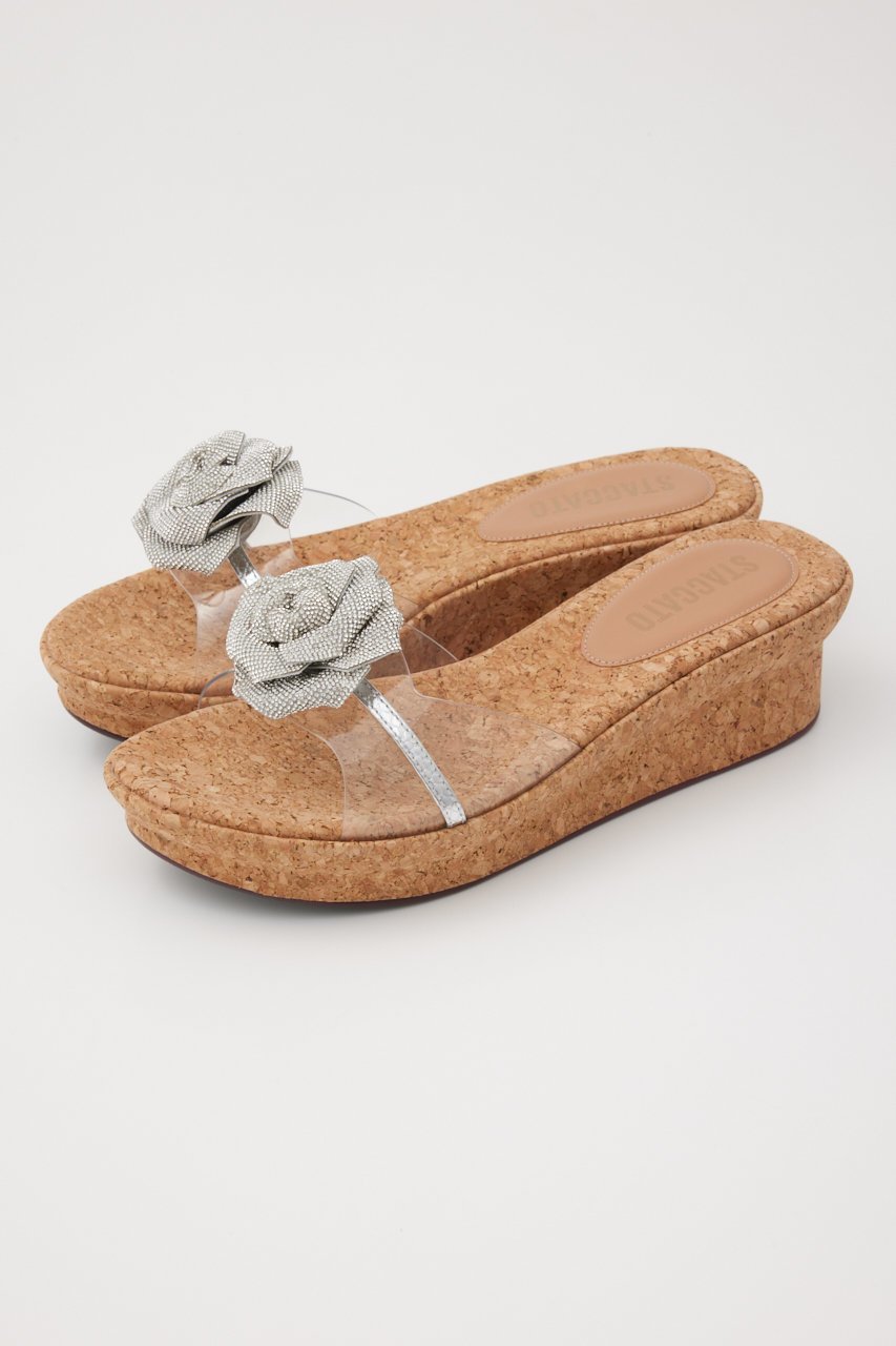 【スタッカート/STACCATO】のローズディバインコルクプラット 人気、トレンドファッション・服の通販 founy(ファニー) ファッション Fashion レディースファッション Fashion for Women クリスタル Crystal, Swarovski コルク Cork, Cork Material サンダル Sandals, Summer Shoes シューズ Shoes, Footwear ストーン Stone, Gem-Like フラット Flat, Flat Shoes モチーフ Motif, Design Theme ローズ Rose, Rose Motif 人気 Popular, Best Seller 吸水 Absorbent, Quick-Dry 軽量 Lightweight, Ultra Light other-3|ID: prp329100003988018 ipo3291000000035944034