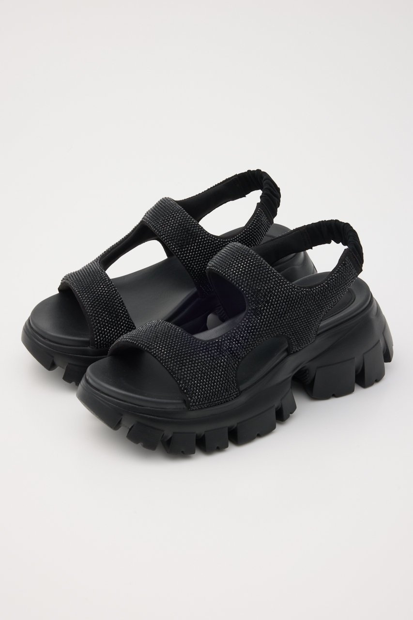 【スタッカート/STACCATO】のコスモスラギッドソールサンダル 人気、トレンドファッション・服の通販 founy(ファニー) 　ファッション　Fashion　レディースファッション　Fashion for Women　ギャザー　Gathered, Ruffled　サンダル　Sandals, Summer Shoes　ストーン　Stone, Gem-Like　スポーツ　Sports, Activewear　フィット　Fit, Slim Fit　フォルム　Silhouette, Form　人気　Popular, Best Seller　定番　Standard, Basic Item　 other-1|ID: prp329100003988025 ipo3291000000030695575