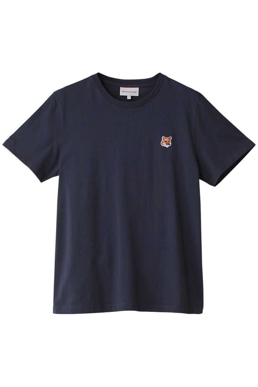 【メゾン キツネ/MAISON KITSUNE】のFOX HEAD PATCH レギュラー Tシャツ インテリア・キッズ・メンズ・レディースファッション・服の通販 founy(ファニー) 　ファッション　Fashion　レディースファッション　WOMEN　トップス・カットソー　Tops/Tshirt　シャツ/ブラウス　Shirts/Blouses　ロング / Tシャツ　T-Shirts　カットソー　Cut and Sewn　ショート　Short　スリーブ　Sleeve　バランス　Balance　パッチ　Patch　フォックス　Fox　レギュラー　Regular　ロング　Long　インクブルー|ID: prp329100003988038 ipo3291000000026322726