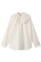 【デパリエ/DEPAREILLE】のソフトオーガンジーシャツ 人気、トレンドファッション・服の通販 founy(ファニー) ファッション Fashion レディースファッション Fashion for Women トップス・カットソー Cut & Sew Tops シャツ・ブラウス・オフィスカジュアル Elegant Blouses & Button-Ups オーガンジー Organza Fabric サマー Summer, Summer Style スリーブ Sleeve, Long Sleeve / Short Sleeve プリーツ Pleats, Pleated ランダム Random, Irregular ロング Long, Long-Length thumbnail オフホワイト|ID: prp329100003988066 ipo3291000000036842374