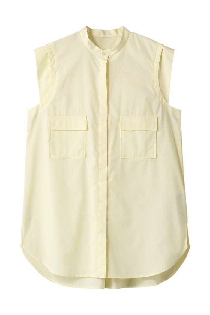 【リムアーク/RIM.ARK】のLayered no sleeve SH/シャツ インテリア・キッズ・メンズ・レディースファッション・服の通販 founy(ファニー) https://founy.com/ ファッション Fashion レディースファッション Fashion for Women トップス・カットソー Cut & Sew Tops キャミソール&ノースリーブ Camisoles & Sleeveless Tops シャツ・ブラウス・オフィスカジュアル Elegant Blouses & Button-Ups スウェット / スエット Sweatshirt, Sweatwear ノースリーブ Sleeveless, No-Sleeve ラウンド Round, Round Neck |ID: prp329100003988752 ipo3291000000032808991