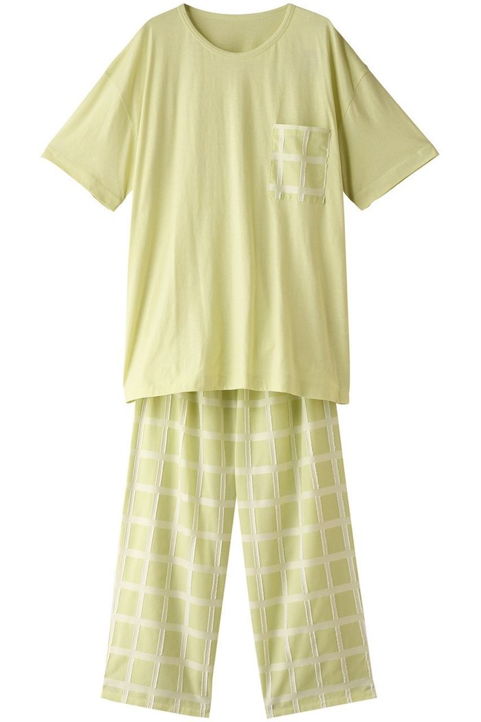 【キッドブルー/KID BLUE / MEN】の【MEN】24カットドビーチェックパジャマ インテリア・キッズ・メンズ・レディースファッション・服の通販 founy(ファニー) https://founy.com/ ファッション Fashion メンズファッション Fashion for Men カットソー Cut and Sewn Top チェック Check, Plaid, Tartan パジャマ Pajamas, Sleepwear フリンジ Fringe, Tassel ボトム Bottoms, Lower Wear ポケット Pocket, Pocket Detail 夏 Summer |ID: prp329100003988753 ipo3291000000032835110