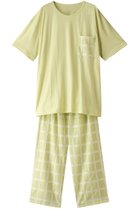 【キッドブルー/KID BLUE / MEN】の【MEN】24カットドビーチェックパジャマ ライム|ID: prp329100003988753 ipo3291000000032835111
