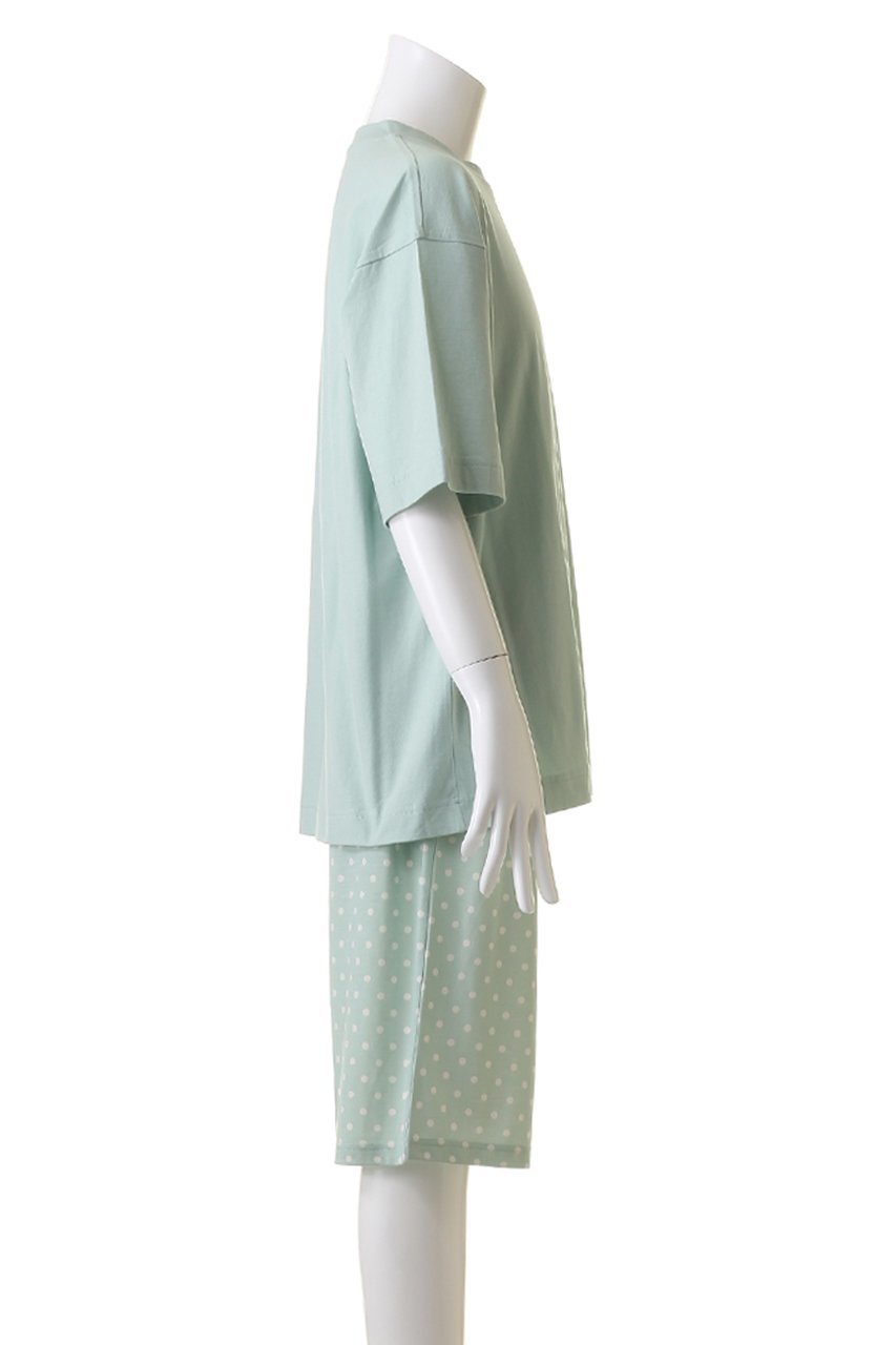 【キッドブルー/KID BLUE / MEN】の【MEN】24ドットPtパジャマ 人気、トレンドファッション・服の通販 founy(ファニー) 　ファッション　Fashion　メンズファッション　Fashion for Men　おすすめ　Recommended / Our Picks　シンプル　Simple, Minimal　ドット　Polka Dot, Dot Pattern　パジャマ　Pajamas, Sleepwear　ボトム　Bottoms, Lower Wear　半袖　Short Sleeve, Half Sleeve　無地　Plain, Solid Color　other-3|ID: prp329100003988757 ipo3291000000032835128