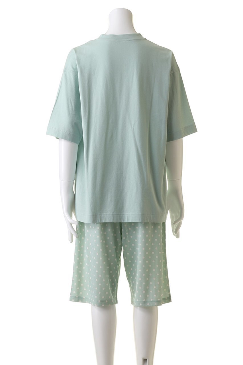 【キッドブルー/KID BLUE / MEN】の【MEN】24ドットPtパジャマ 人気、トレンドファッション・服の通販 founy(ファニー) 　ファッション　Fashion　メンズファッション　Fashion for Men　おすすめ　Recommended / Our Picks　シンプル　Simple, Minimal　ドット　Polka Dot, Dot Pattern　パジャマ　Pajamas, Sleepwear　ボトム　Bottoms, Lower Wear　半袖　Short Sleeve, Half Sleeve　無地　Plain, Solid Color　other-4|ID: prp329100003988757 ipo3291000000032835129
