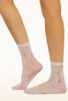 【ウォルフォード/Wolford】の41591 FLORAL NET SOCKS ライトパープル|ID: prp329100003988767 ipo3291000000032845247
