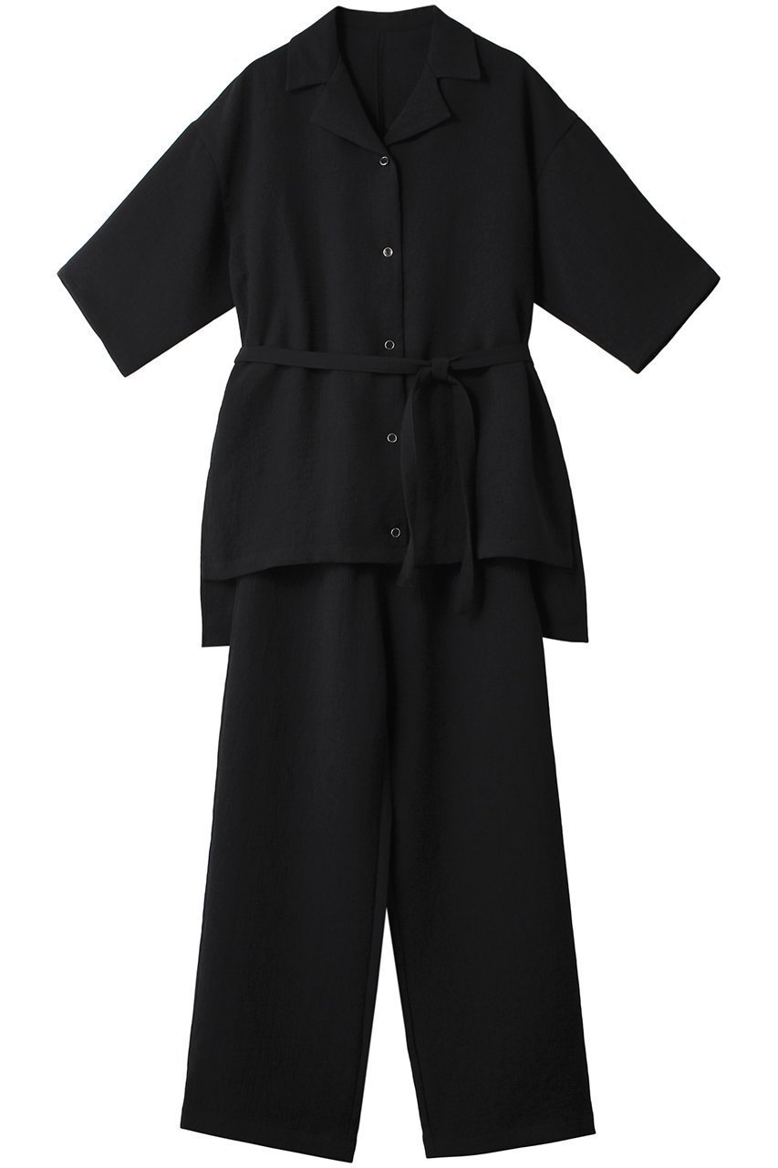 【リムアーク/RIM.ARK】のRelax summer set up/セットアップ インテリア・キッズ・メンズ・レディースファッション・服の通販 founy(ファニー) 　ファッション　Fashion　レディースファッション　Fashion for Women　セットアップ　Matching Sets　レディースパンツ・ボトムス　Pants & Trousers / Bottoms　パンツ　Pants & Trousers　おすすめ　Recommended / Our Picks　セットアップ　Set-Up, Coordinated Outfit　吸水　Absorbent, Quick-Dry　夏　Summer　旅行　Travel　ダークネイビー|ID: prp329100003988775 ipo3291000000032915132