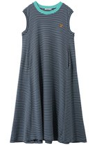 【ミナ ペルホネン/mina perhonen / KIDS】の【KIDS】horisontti ワンピース ネイビー 150/12Y 人気、トレンドファッション・服の通販 founy(ファニー) ファッション Fashion キッズファッション Fashion for Kids ワンピース Dresses なめらか Smooth, Silky Texture ノースリーブ Sleeveless, No-Sleeve フレア Flare, Flared ボーダー Border, Stripe ポケット Pocket, Pocket Detail 夏 Summer thumbnail ネイビー|ID: prp329100003988786 ipo3291000000036236070