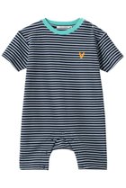 【ミナ ペルホネン/mina perhonen / KIDS】の【BABY】horisontti ロンパース ネイビー 80/18M 人気、トレンドファッション・服の通販 founy(ファニー) ファッション Fashion キッズファッション Fashion for Kids なめらか Smooth, Silky Texture ベビー Baby, Babywear ロンパース Romper, Jumpsuit ワンポイント One Point, Statement Accent 半袖 Short Sleeve, Half Sleeve 夏 Summer thumbnail ネイビー|ID: prp329100003988790 ipo3291000000036236795