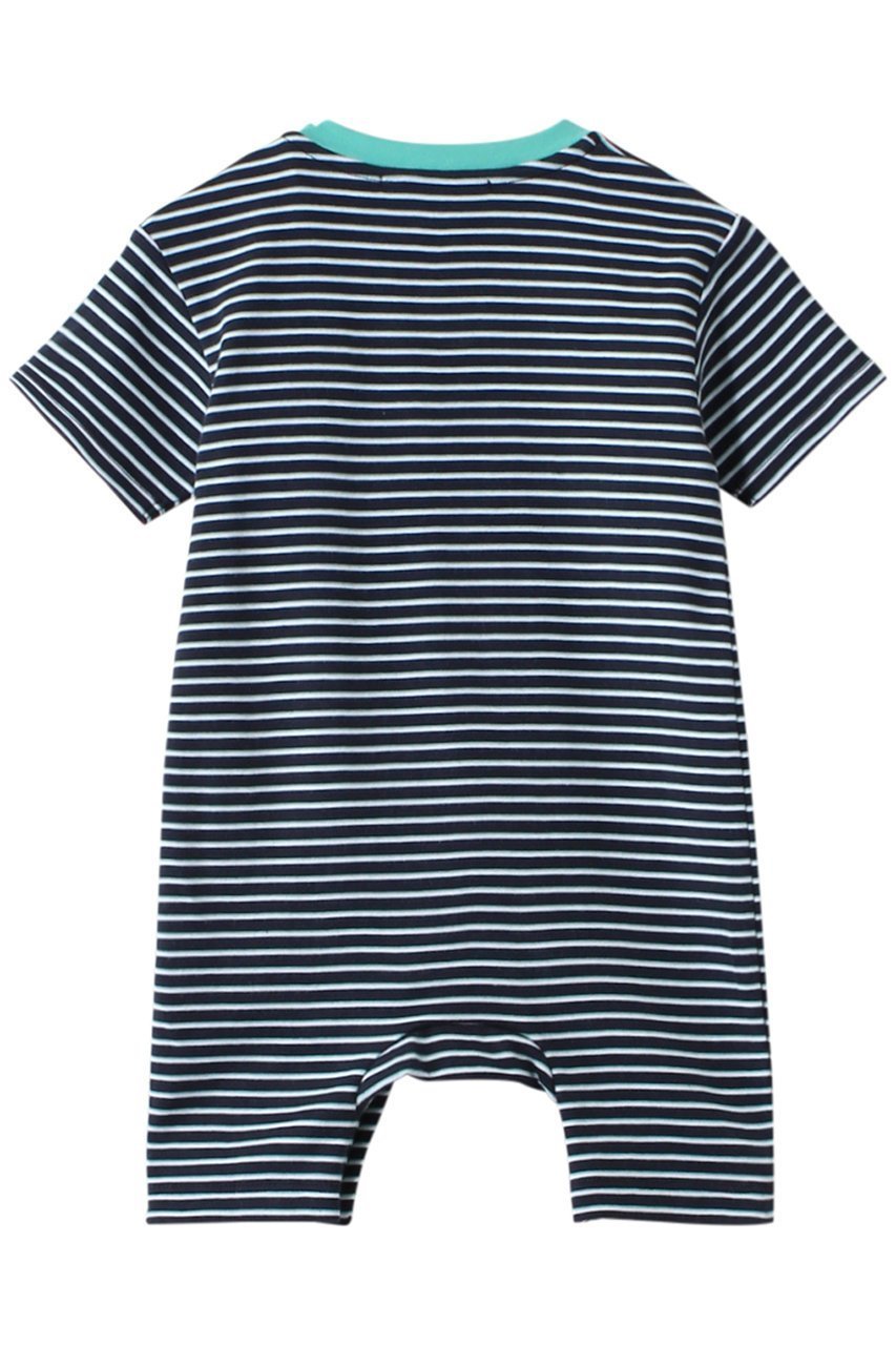 【ミナ ペルホネン/mina perhonen / KIDS】の【BABY】horisontti ロンパース ネイビー 80/18M 人気、トレンドファッション・服の通販 founy(ファニー) 　ファッション　Fashion　キッズファッション　Fashion for Kids　なめらか　Smooth, Silky Texture　ベビー　Baby, Babywear　ロンパース　Romper, Jumpsuit　ワンポイント　One Point, Statement Accent　半袖　Short Sleeve, Half Sleeve　夏　Summer　other-2|ID: prp329100003988790 ipo3291000000036236797