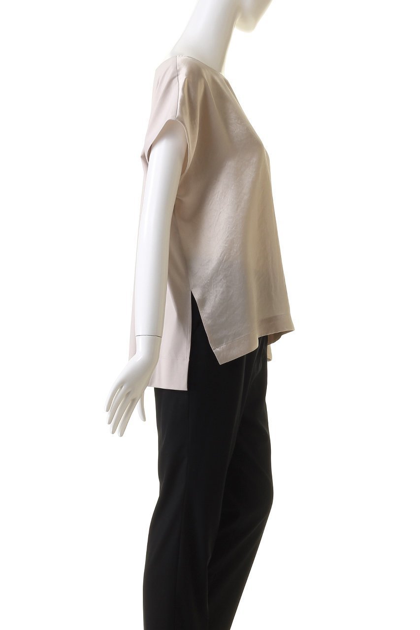 【プレインピープル/PLAIN PEOPLE】のシャインヴィンテージサテンプルオーバー 人気、トレンドファッション・服の通販 founy(ファニー) 　ファッション　Fashion　レディースファッション　Fashion for Women　トップス・カットソー　Cut & Sew Tops　シャツ・ブラウス・オフィスカジュアル　Elegant Blouses & Button-Ups　カジュアルプルオーバー・ニットトップス　Pullovers & Knit Tops / Casual Pullovers　サテン　Satin, Glossy Fabric　ショート　Short, Short Length　スリーブ　Sleeve, Long Sleeve / Short Sleeve　バランス　Balance, Style Balance　ボトム　Bottoms, Lower Wear　エレガント 上品　Elegant　other-3|ID: prp329100003988804 ipo3291000000032909394