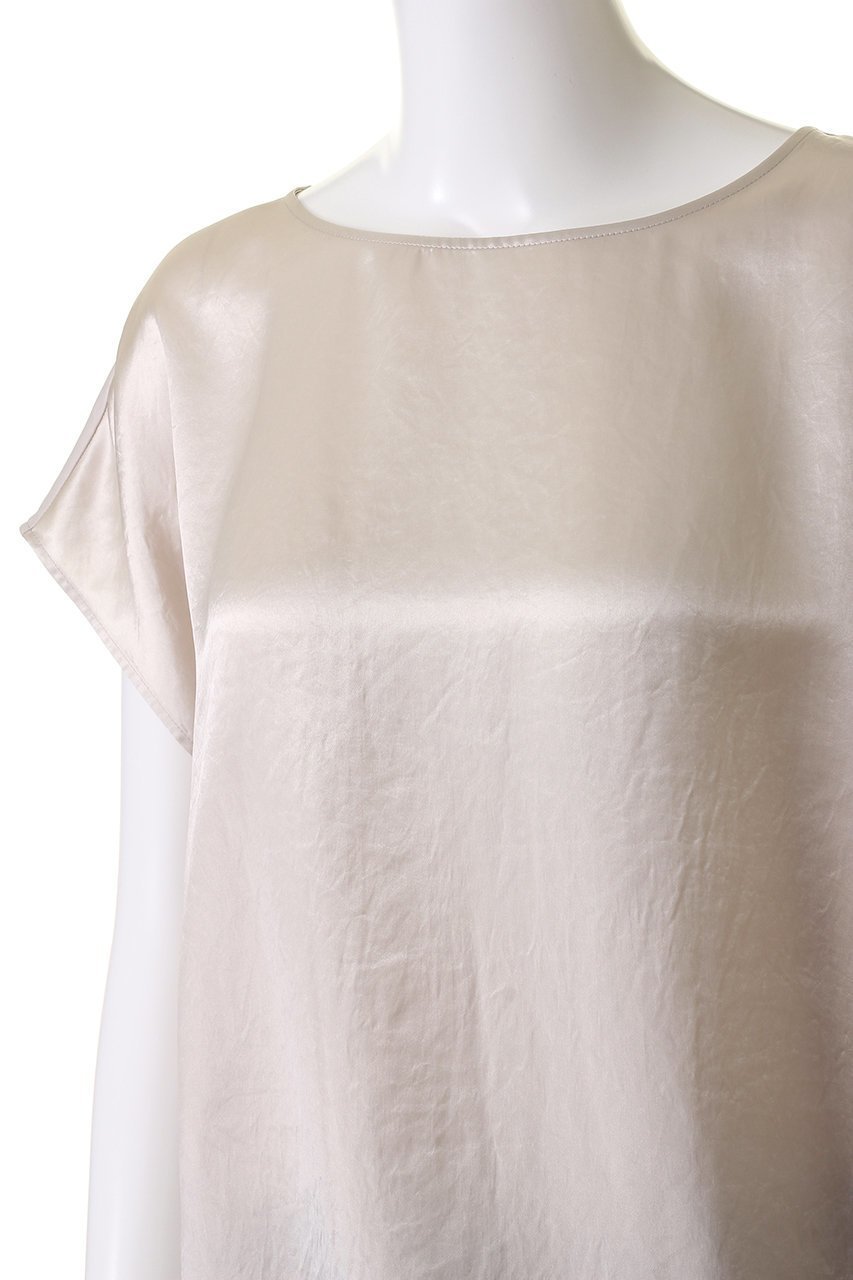 【プレインピープル/PLAIN PEOPLE】のシャインヴィンテージサテンプルオーバー 人気、トレンドファッション・服の通販 founy(ファニー) 　ファッション　Fashion　レディースファッション　Fashion for Women　トップス・カットソー　Cut & Sew Tops　シャツ・ブラウス・オフィスカジュアル　Elegant Blouses & Button-Ups　カジュアルプルオーバー・ニットトップス　Pullovers & Knit Tops / Casual Pullovers　サテン　Satin, Glossy Fabric　ショート　Short, Short Length　スリーブ　Sleeve, Long Sleeve / Short Sleeve　バランス　Balance, Style Balance　ボトム　Bottoms, Lower Wear　エレガント 上品　Elegant　other-5|ID: prp329100003988804 ipo3291000000032909399