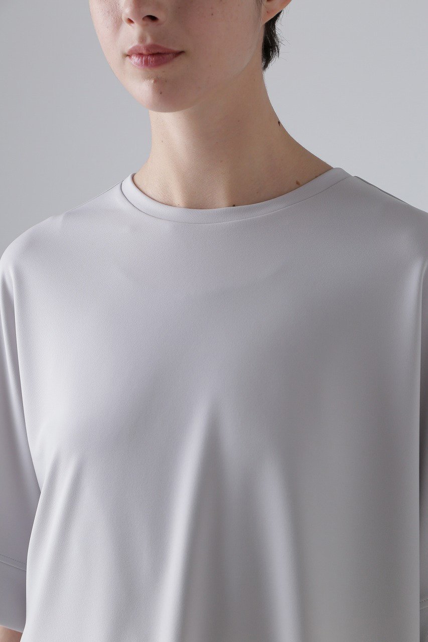 【アドーア/ADORE】のマットポンチカットソー 人気、トレンドファッション・服の通販 founy(ファニー) 　ファッション　Fashion　レディースファッション　Fashion for Women　トップス・カットソー　Cut & Sew Tops　シャツ・ブラウス・オフィスカジュアル　Elegant Blouses & Button-Ups　ロングTシャツ・Tシャツ　Longline T-Shirts & Tees　カットソー・ベーシックTシャツ　Cut-and-Sewn Tops / Stretch Tees & Basics　おすすめ　Recommended / Our Picks　カットソー　Cut and Sewn Top　サークル　Circle, Round Design　ショート　Short, Short Length　スリーブ　Sleeve, Long Sleeve / Short Sleeve　フォルム　Silhouette, Form　リブニット　Rib Knit, Ribbed Knit　エレガント 上品　Elegant　other-6|ID: prp329100003988808 ipo3291000000036216961