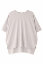 【アドーア/ADORE】のマットポンチカットソー 大人の最旬トレンドファッション＆コーディネート founy(ファウニー) ファッション Fashion レディースファッション Fashion for Women トップス・カットソー Cut & Sew Tops シャツ・ブラウス・オフィスカジュアル Elegant Blouses & Button-Ups ロングTシャツ・Tシャツ Longline T-Shirts & Tees カットソー・ベーシックTシャツ Cut-and-Sewn Tops / Stretch Tees & Basics おすすめ Recommended / Our Picks カットソー Cut and Sewn Top サークル Circle, Round Design ショート Short, Short Length スリーブ Sleeve, Long Sleeve / Short Sleeve フォルム Silhouette, Form リブニット Rib Knit, Ribbed Knit エレガント 上品 Elegant thumbnail グレー|ID: prp329100003988808 ipo3291000000036978797