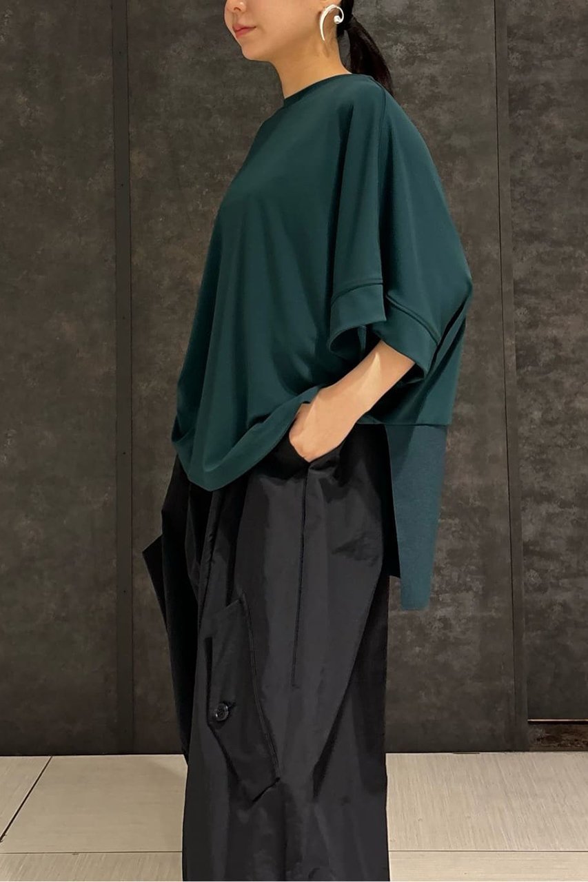 【アドーア/ADORE】のマットポンチカットソー 大人の最旬トレンドファッション＆コーディネート founy(ファウニー) 　ファッション　Fashion　レディースファッション　Fashion for Women　トップス・カットソー　Cut & Sew Tops　シャツ・ブラウス・オフィスカジュアル　Elegant Blouses & Button-Ups　ロングTシャツ・Tシャツ　Longline T-Shirts & Tees　カットソー・ベーシックTシャツ　Cut-and-Sewn Tops / Stretch Tees & Basics　おすすめ　Recommended / Our Picks　カットソー　Cut and Sewn Top　サークル　Circle, Round Design　ショート　Short, Short Length　スリーブ　Sleeve, Long Sleeve / Short Sleeve　フォルム　Silhouette, Form　リブニット　Rib Knit, Ribbed Knit　エレガント 上品　Elegant　other-7|ID: prp329100003988808 ipo3291000000036978811