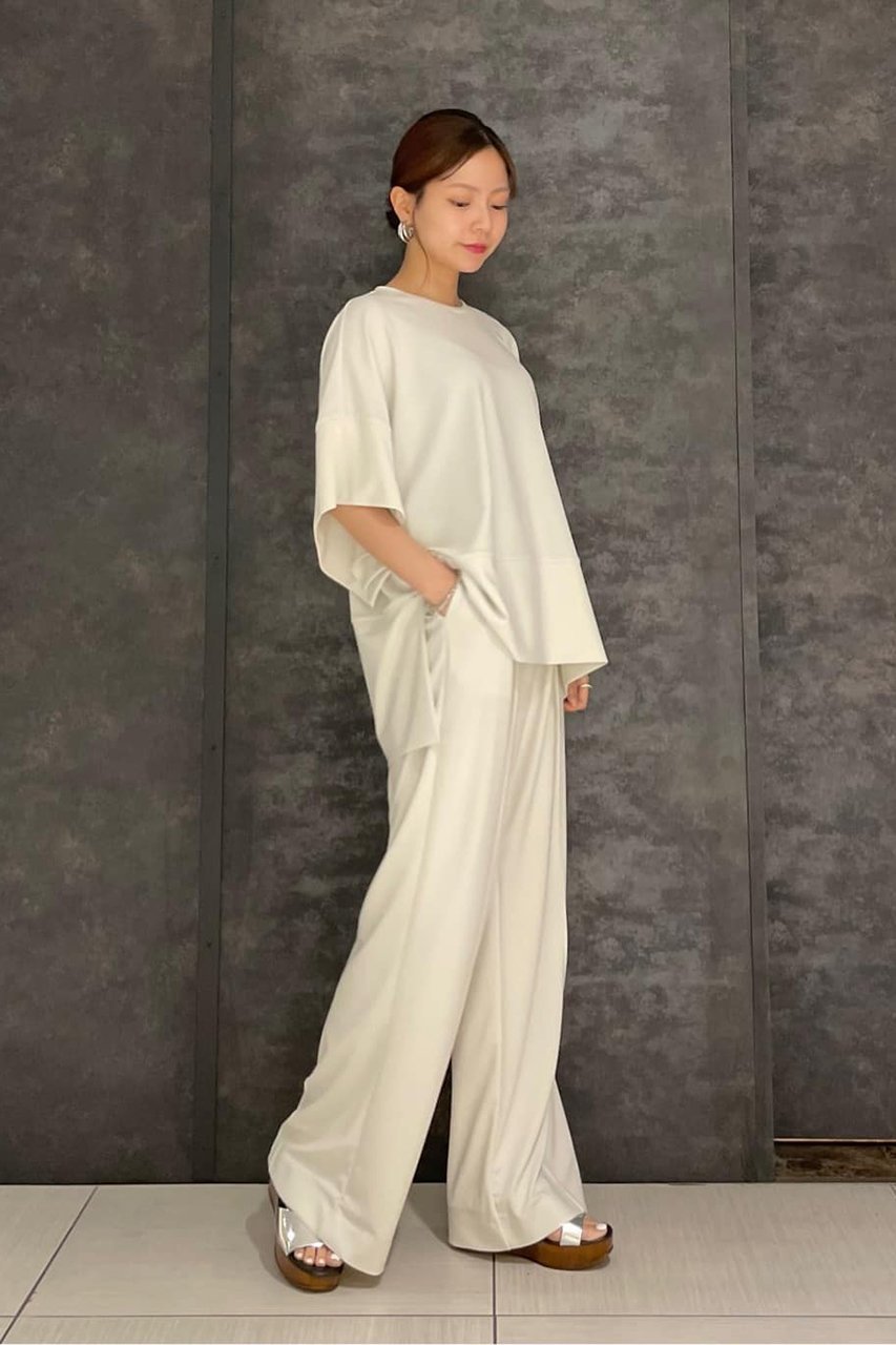 【アドーア/ADORE】のマットポンチパンツ 人気、トレンドファッション・服の通販 founy(ファニー)  ファッション Fashion レディースファッション Fashion for Women パンツ Pants & Trousers おすすめ Recommended / Our Picks カットソー Cut and Sewn Top センター Center, Center Line パウダー Powder, Soft Tone リラックス Relax, Relaxed Fit other-8|ID: prp329100003988810 ipo3291000000034336892