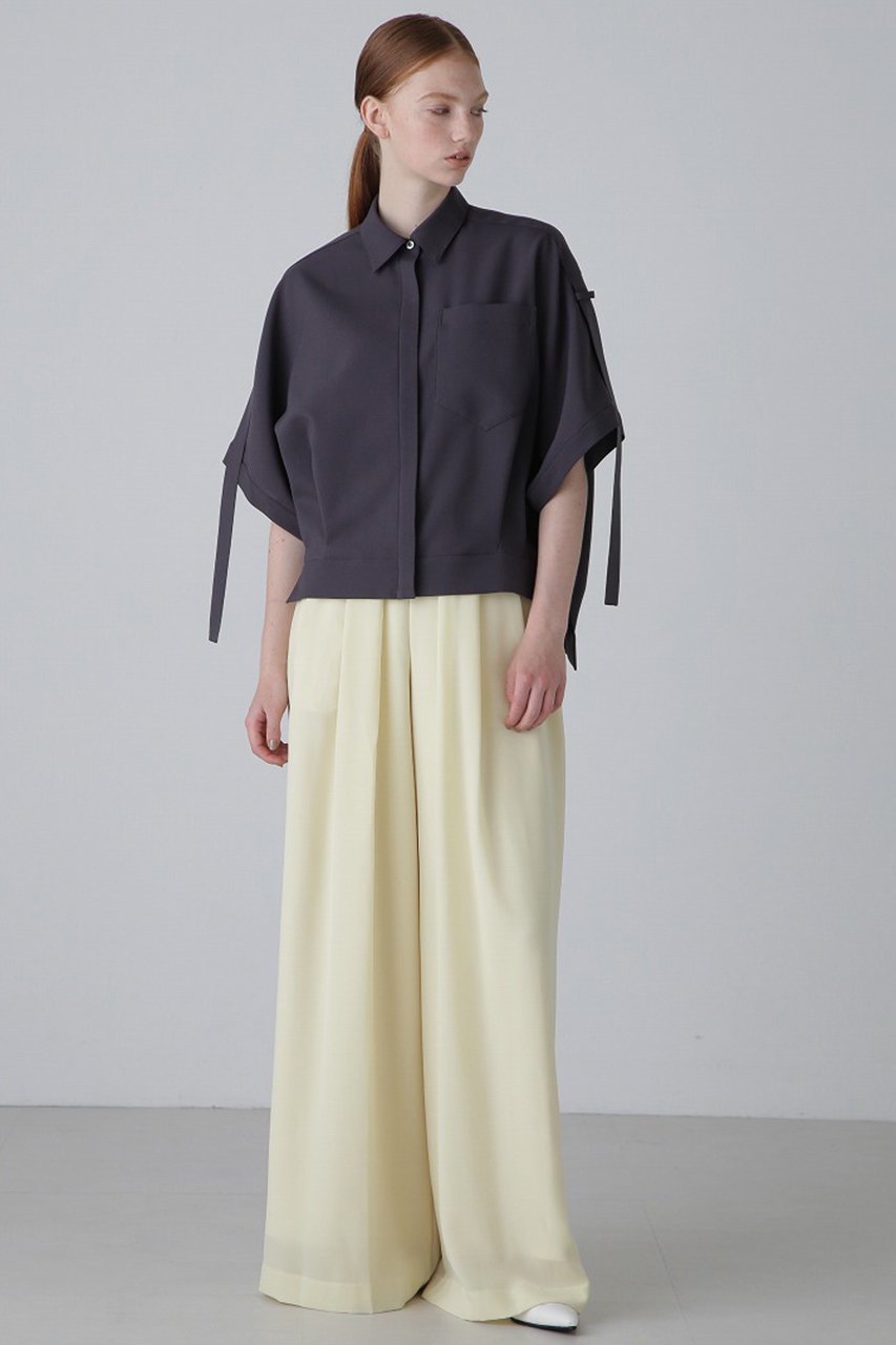 【アドーア/ADORE】のドライライトブラウス 人気、トレンドファッション・服の通販 founy(ファニー) 　ファッション　Fashion　レディースファッション　Fashion for Women　トップス・カットソー　Cut & Sew Tops　シャツ・ブラウス・オフィスカジュアル　Elegant Blouses & Button-Ups　おすすめ　Recommended / Our Picks　ショート　Short, Short Length　スリーブ　Sleeve, Long Sleeve / Short Sleeve　セットアップ　Set-Up, Coordinated Outfit　other-2|ID: prp329100003988813 ipo3291000000032906840