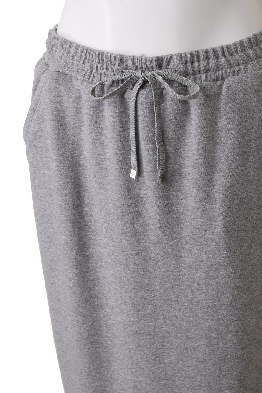 【エリオポール/heliopole】のIラインスウェットスカート 人気、トレンドファッション・服の通販 founy(ファニー) 　ファッション　Fashion　レディースファッション　Fashion for Women　スカート　Skirts　ロングスカート　Long Skirts / Maxi & Midi Skirts　おすすめ　Recommended / Our Picks　ストレッチ　Stretch, Stretchy Fabric　スリット　Slit, Slit Detail　ドローコード　Drawcord, Drawstring Cord　リラックス　Relax, Relaxed Fit　ループ　Loop, Loop Knit　ロング　Long, Long-Length　人気　Popular, Best Seller　other-5|ID: prp329100003988827 ipo3291000000035879262