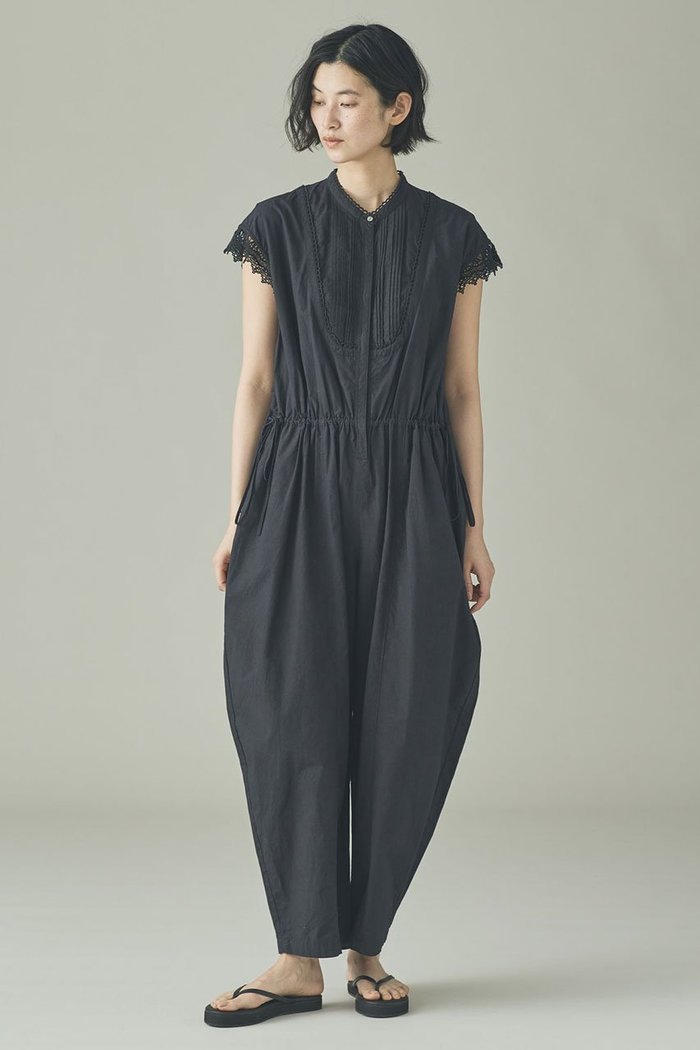 【カレンソロジー/Curensology】のコットンレースオールインワン インテリア・キッズ・メンズ・レディースファッション・服の通販 founy(ファニー) https://founy.com/ ファッション Fashion レディースファッション Fashion for Women パンツ Pants & Trousers インド Indian Textile ケミカル Chemical, Chemical Wash スタンド Stand Collar, Upright Stand ブラウジング Blouson Silhouette, Cinched Waist ヨーク Yoke, Yoke Design リラックス Relax, Relaxed Fit レース Lace, Lace Fabric 再入荷 Restock / Back in Stock |ID: prp329100003988828 ipo3291000000036542463