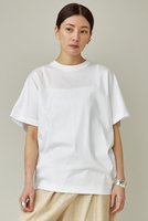 【カレンソロジー/Curensology】のオーガニックコットンスムースTシャツ 人気、トレンドファッション・服の通販 founy(ファニー) ファッション Fashion レディースファッション Ladies' Fashion Online トップス・カットソー Tops/Tshirt シャツ/ブラウス Shirts/Blouses ロング / Tシャツ T-Shirts カットソー Cut and Sewn おすすめ Recommend アクセサリー Accessories ショート Short シンプル Simple スリーブ Sleeve フレアースカート Flared Skirt フレンチ French ブラウジング Browsing ボトム Bottom ワイド Wide |ID:prp329100003988849