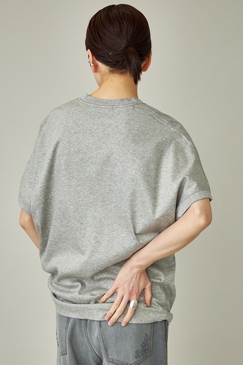 【カレンソロジー/Curensology】のオーガニックコットンスムースTシャツ 人気、トレンドファッション・服の通販 founy(ファニー) 　ファッション　Fashion　レディースファッション　Ladies' Fashion Online　トップス・カットソー　Tops/Tshirt　シャツ/ブラウス　Shirts/Blouses　ロング / Tシャツ　T-Shirts　カットソー　Cut and Sewn　おすすめ　Recommend　アクセサリー　Accessories　ショート　Short　シンプル　Simple　スリーブ　Sleeve　フレアースカート　Flared Skirt　フレンチ　French　ブラウジング　Browsing　ボトム　Bottom　ワイド　Wide　other-3|ID: prp329100003988849 ipo3291000000032615226