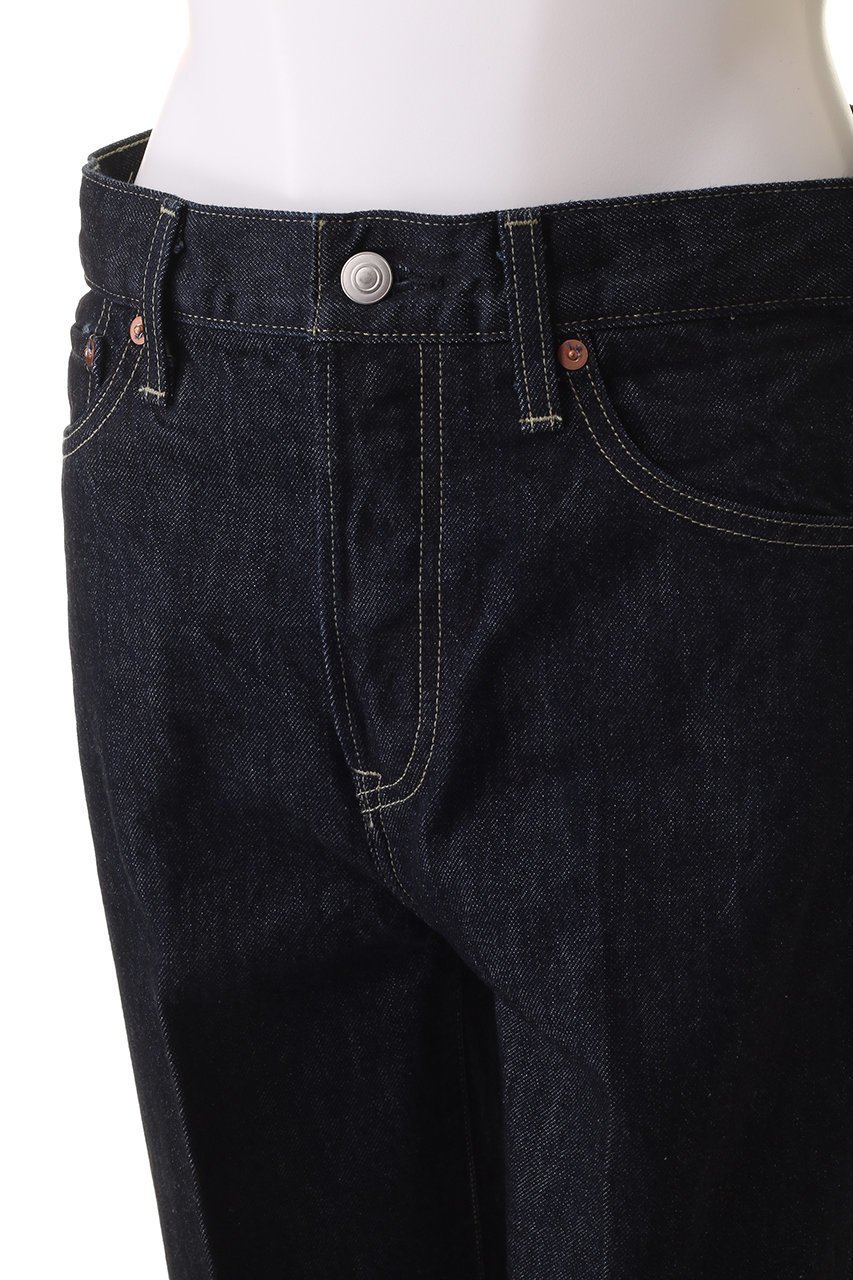 【エブール/ebure】のウォッシュドデニム ストレートパンツ 人気、トレンドファッション・服の通販 founy(ファニー) 　ファッション　Fashion　レディースファッション　Ladies' Fashion Online　パンツ　Pants　デニムパンツ　Denim Pants　ストレート　Straight　センター　Center　デニム　Denim　パターン　Pattern　フィット　Fit　ミドル　Middle　ユーズド　Used　定番　Standard　other-5|ID: prp329100003990594 ipo3291000000032630805