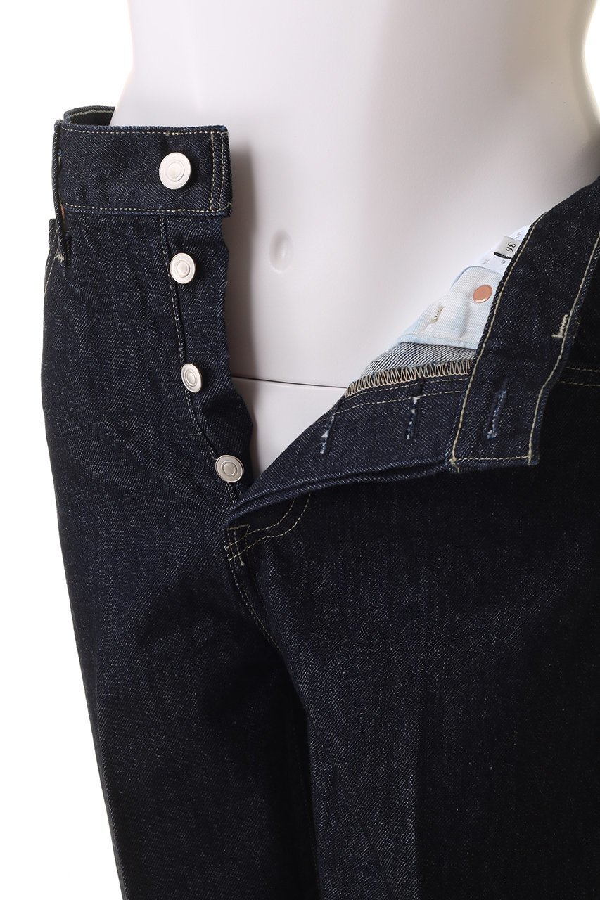 【エブール/ebure】のウォッシュドデニム ストレートパンツ 人気、トレンドファッション・服の通販 founy(ファニー) 　ファッション　Fashion　レディースファッション　Ladies' Fashion Online　パンツ　Pants　デニムパンツ　Denim Pants　ストレート　Straight　センター　Center　デニム　Denim　パターン　Pattern　フィット　Fit　ミドル　Middle　ユーズド　Used　定番　Standard　other-6|ID: prp329100003990594 ipo3291000000032630808