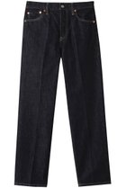 【エブール/ebure】のウォッシュドデニム ストレートパンツ インディゴ|ID: prp329100003990594 ipo3291000000036027384