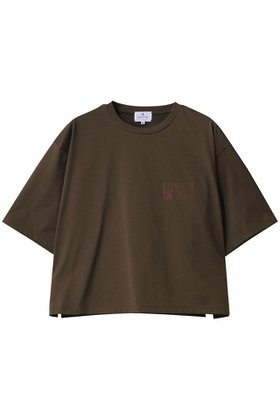 【ランバン オン ブルー/LANVIN en Bleu】のワンポイントロゴTシャツ 人気、トレンドファッション・服の通販 founy(ファニー) ファッション Fashion レディースファッション WOMEN トップス・カットソー Tops/Tshirt シャツ/ブラウス Shirts/Blouses ロング / Tシャツ T-Shirts カットソー Cut and Sewn クロップド Cropped ショート Short スリーブ Sleeve バランス Balance ワイド Wide ワンポイント One Point NEW・新作・新着・新入荷 New Arrivals |ID:prp329100003990626