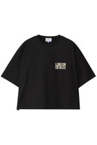 【ランバン オン ブルー/LANVIN en Bleu】のワンポイントロゴTシャツ ブラック|ID:prp329100003990626