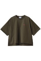 【ランバン オン ブルー/LANVIN en Bleu】のワンポイントロゴTシャツ カーキ|ID: prp329100003990626 ipo3291000000037021535