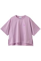 【ランバン オン ブルー/LANVIN en Bleu】のワンポイントロゴTシャツ ピンクレッド|ID: prp329100003990626 ipo3291000000037021536
