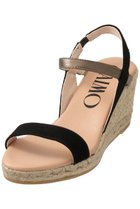 【エスメラルダ/Esmeralda】の【GAIMO】バイカラーヒールサンダル ブラック|ID: prp329100003990636 ipo3291000000035058877