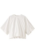 【マノフ/MANOF】のPUFF SLEEVE TOPS/トップス 人気、トレンドファッション・服の通販 founy(ファニー) ファッション Fashion レディースファッション WOMEN トップス・カットソー Tops/Tshirt シャツ/ブラウス Shirts/Blouses コンパクト Compact ショート Short スリーブ Sleeve トレンド Trend バランス Balance フェミニン Feminine thumbnail WHITE|ID: prp329100003990640 ipo3291000000027745686