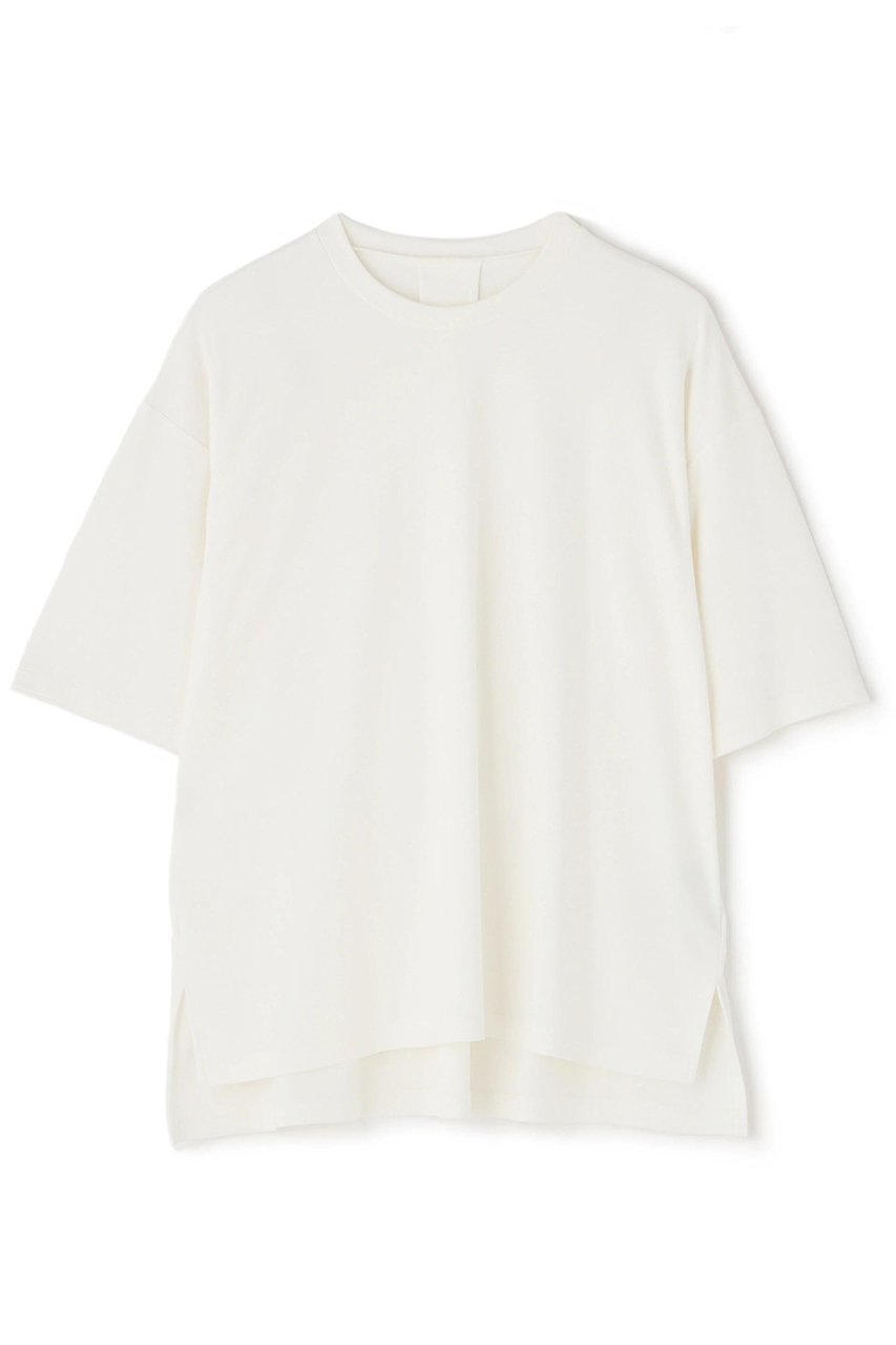 【アドーア/ADORE】のハイブリッドポンチカットソー インテリア・キッズ・メンズ・レディースファッション・服の通販 founy(ファニー) 　ファッション　Fashion　レディースファッション　Fashion for Women　トップス・カットソー　Cut & Sew Tops　シャツ・ブラウス・オフィスカジュアル　Elegant Blouses & Button-Ups　ロングTシャツ・Tシャツ　Longline T-Shirts & Tees　カットソー・ベーシックTシャツ　Cut-and-Sewn Tops / Stretch Tees & Basics　インナー　Innerwear　カットソー　Cut and Sewn Top　ショート　Short, Short Length　シルケット　Silket, Silky Cotton　シンプル　Simple, Minimal　スリーブ　Sleeve, Long Sleeve / Short Sleeve　エレガント 上品　Elegant　ホワイト|ID: prp329100003990648 ipo3291000000032989417