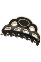 【アレクサンドル ドゥ パリ/ALEXANDRE DE PARIS】のシャンデリアクリップM ブラック×ベージュ|ID: prp329100003990651 ipo3291000000036120803