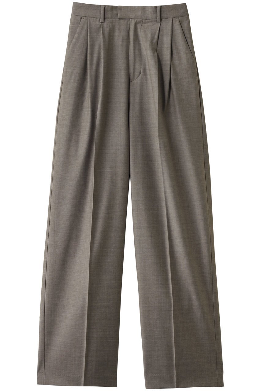 【ウィムガゼット/Whim Gazette】の【Drawing Numbers】センタープレスワイドパンツ インテリア・キッズ・メンズ・レディースファッション・服の通販 founy(ファニー) 　ファッション　Fashion　レディースファッション　Fashion for Women　パンツ　Pants & Trousers　スニーカー　Sneakers, Trainers　センター　Center, Center Line　ワイド　Wide, Wide Fit　エレガント 上品　Elegant　モカ|ID: prp329100003990659 ipo3291000000036062783